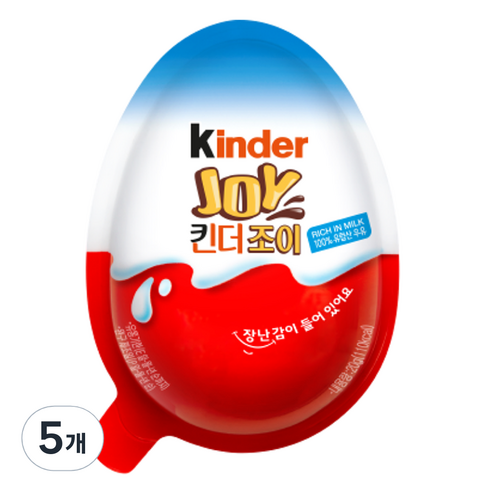 킨더조이 블루, 20g, 5개