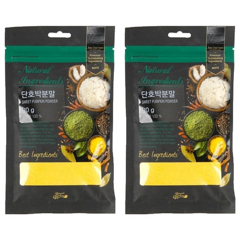 브레드가든 단호박 분말, 80g, 2개