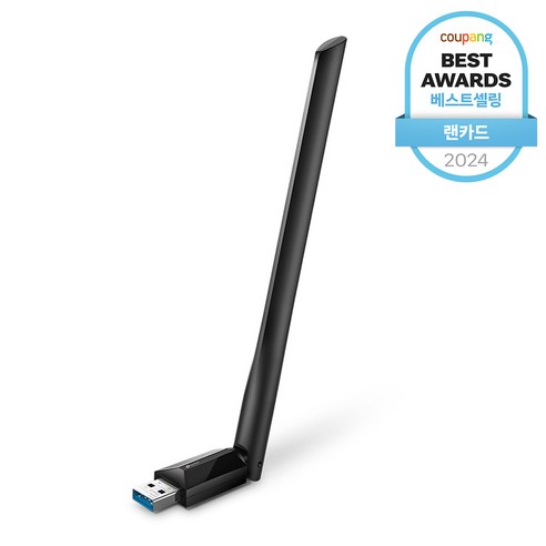 티피링크 하이게인 무선 랜카드 AC1300, Archer T3U Plus, 1개