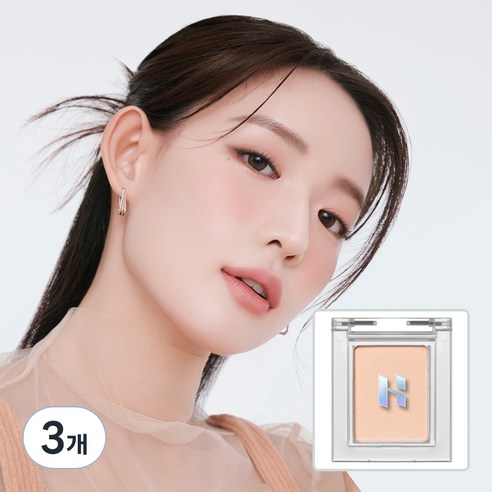 홀리카홀리카 마이 페이브 피스 아이섀도 1.8g, 소프티, 3개