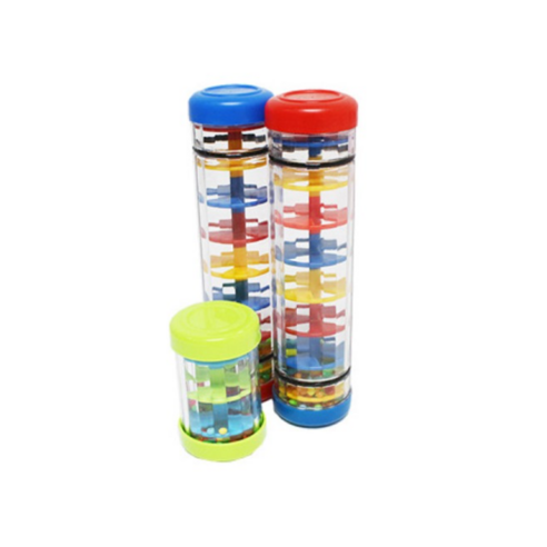 아이의 감성을 깨우는 맑은 빗소리, 레인스틱 악기놀이