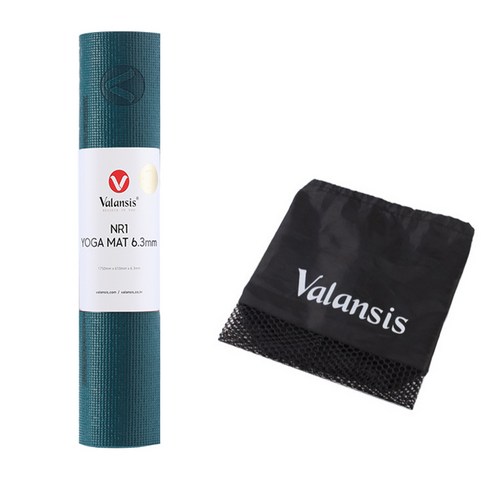 밸런시스 NR1 요가매트 + 가방 세트, 블루, 1세트