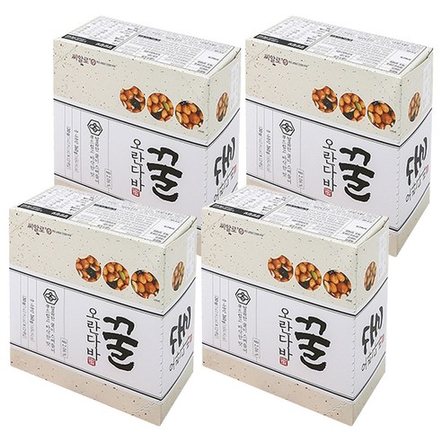 씨알로 꿀 오란다바 강정, 4개, 360g