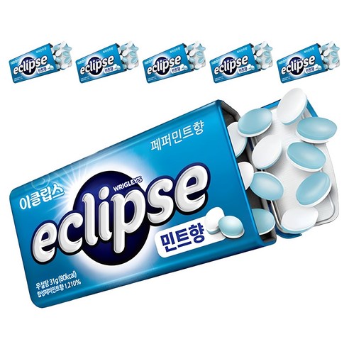 상쾌함이 깨어나는 순간, 이클립스 페퍼민트향 캔디의 마법 이클립스