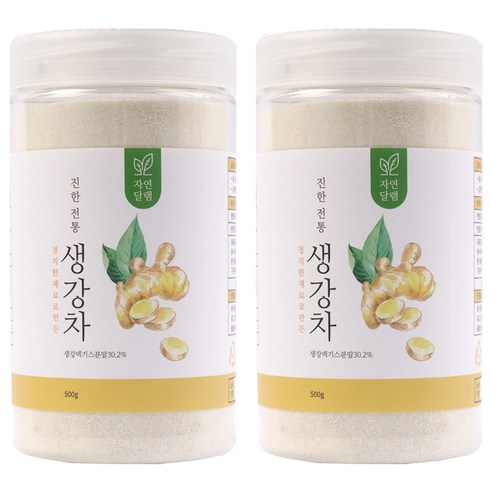 자연달램 진한 전통 생강차, 500g, 2개, 1개입