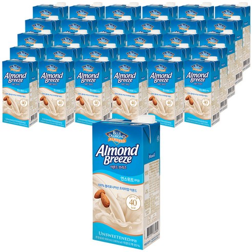 블루다이아몬드 아몬드 브리즈 언스위트, 60개, 950ml