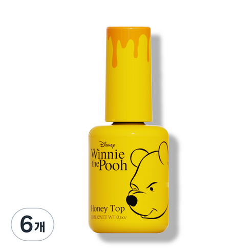 디젤 위니 더 푸 허니 탑젤 18ml, 투명, 6개