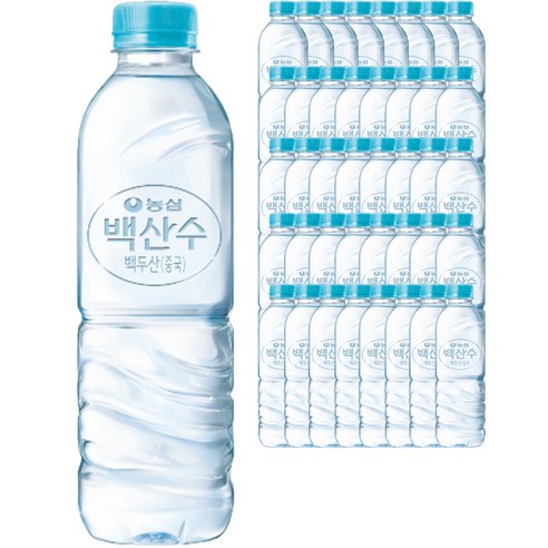 백산수 무라벨, 500ml, 240개