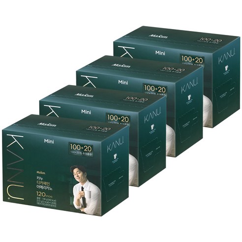 카누 미니 디카페인 아메리카노, 120개입, 4개