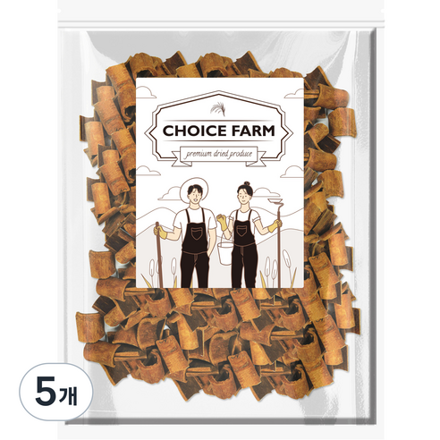 초이스팜 자른 육계 계피, 300g, 5개