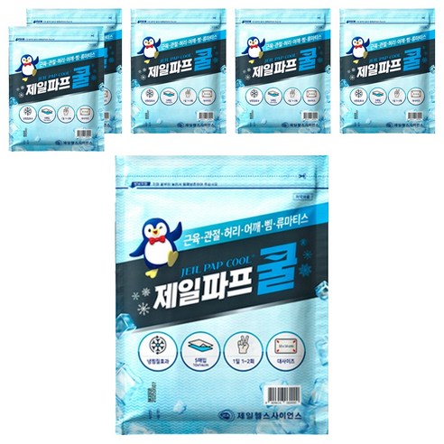 제일파프 쿨카타플라스마, 5개입, 6개