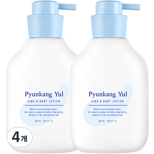 편강율 키즈앤베이비 로션 스위트 오렌지, 590ml, 4개