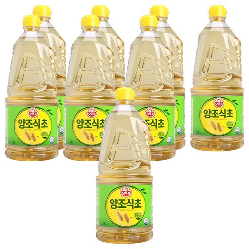 오뚜기 양조식초, 1.5L, 8개