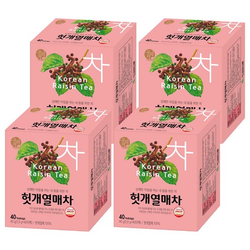 우리차 헛개열매차, 1g, 40개입, 4개