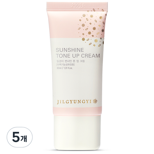 질경이 썬샤인 비키니라인 톤업 크림, 30ml, 5개