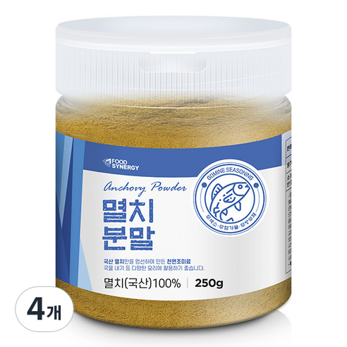 고미네 멸치분말, 250g, 4개