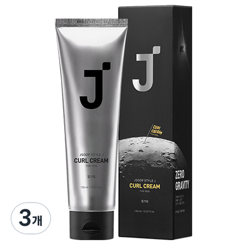 제이숲 스타일제이 포맨 컬크림, 150ml, 3개