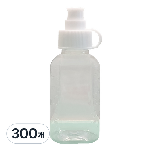 신도공업 일회용 안전뚜껑 약병 PET 딱딱이 30cc, 300개