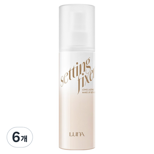 루나 롱래스팅 메이크업 세팅 픽서, 6개, 100ml