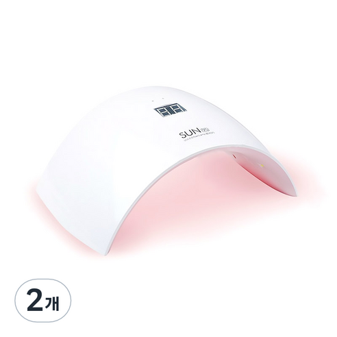 유리네일 24W 선젤램프 UV/LED, 혼합 색상, 2개