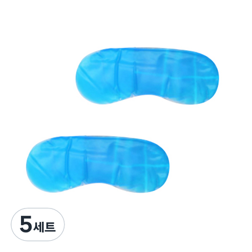 호탱감탱 들리면 안대 수면 온열 귀마개 아이마스크 찜질팩 2p, 5세트