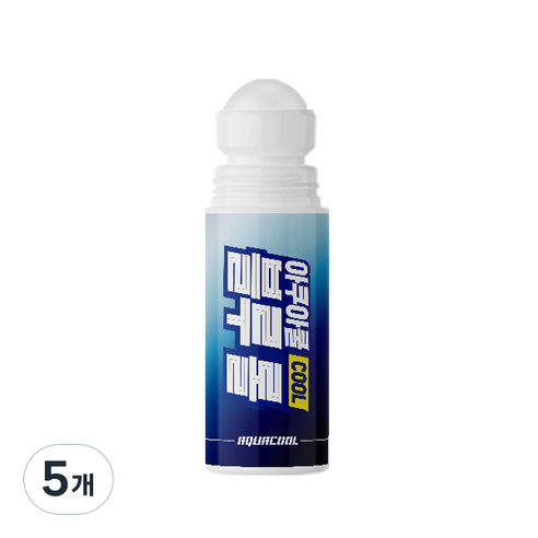 아쿠아쿨 블루 롤, 5개
