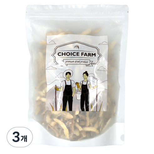 초이스팜 볶은 더덕차, 200g, 3개