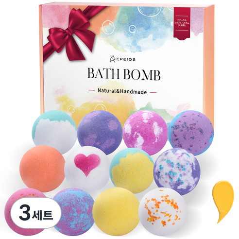 에페이오스 배쓰밤 12종 선물세트 입욕제, 840g, 3세트