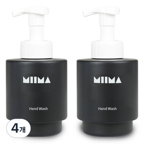 미마 핸드워시 우디향, 500ml, 4개
