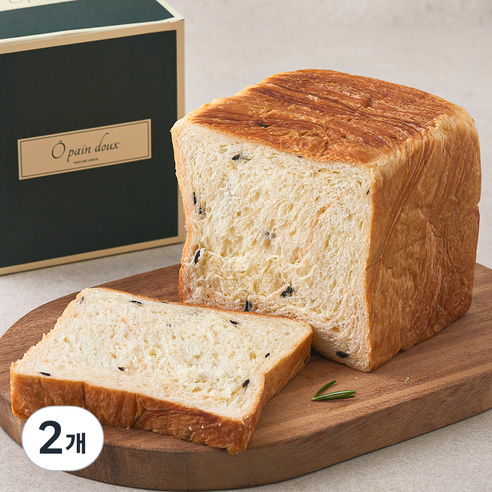 데니쉬 식빵 올리브 치즈, 535g, 2개