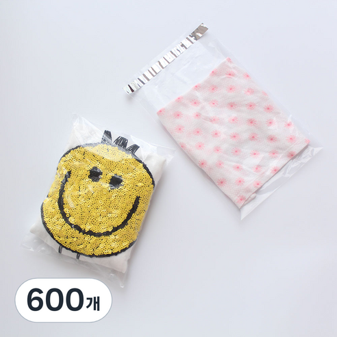 PE 폴리 속지 실링봉투 펀치, 600개