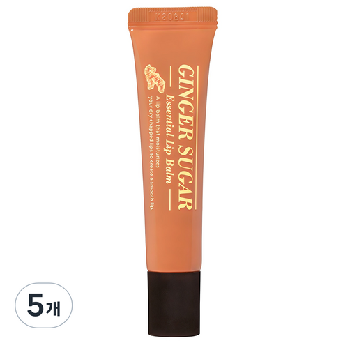 에뛰드 진저슈가 에센셜 립밤, 15ml, 5개
