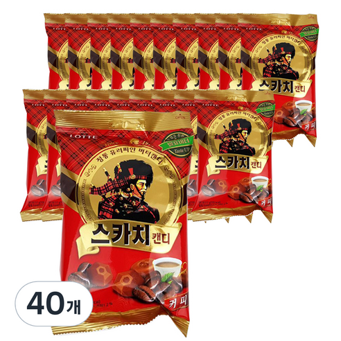 롯데제과 스카치 커피, 157g, 40개