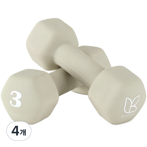 아리프 네오프렌 선인장 아령, 3kg, 4개