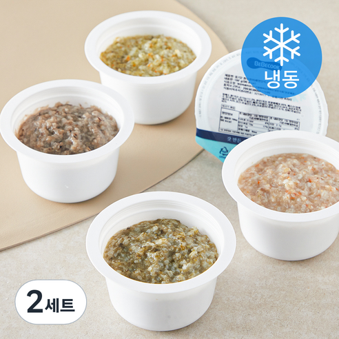 베베쿡 중기2 7~9개월 예비 이유식 160g x 4종 B세트 (냉동), 640g, 2세트