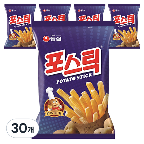농심 포스틱, 84g, 30개