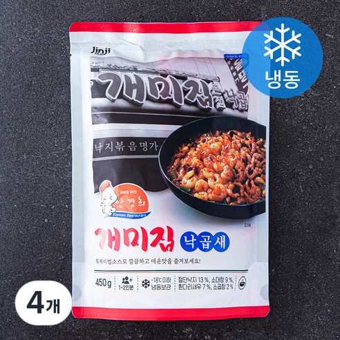 진지 개미집 낙곱새 (냉동), 450g, 4개