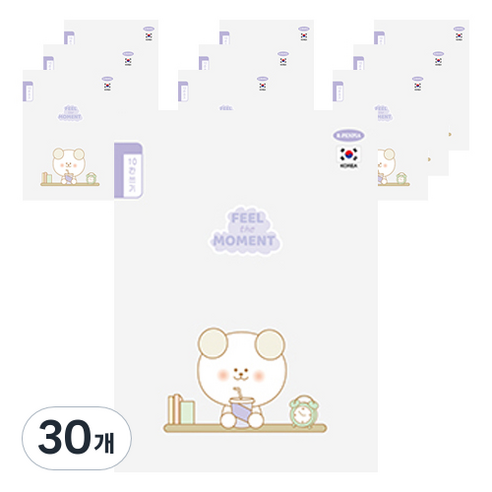 펜피아 1000 초등 10칸쓰기 제본노트, B퍼플, 30개