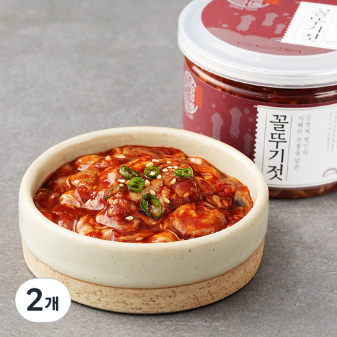 굴다리 김정배 명인젓갈 꼴뚜기젓, 250g, 2개