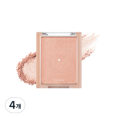 롬앤 시스루 베일라이터, 01 선 키스드 베일, 5.5g, 4개