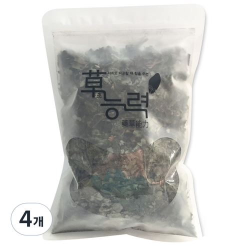 초능력 머위잎 차, 100g, 4개