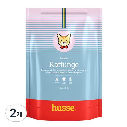 후새 고양이 키튼 건식사료, 닭, 1.36kg, 2개