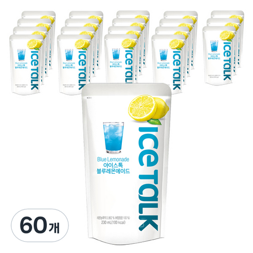 아이스톡 블루레몬 에이드, 230ml, 60개