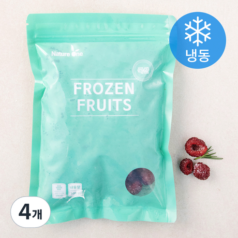 국산 산딸기 (냉동), 300g, 4개