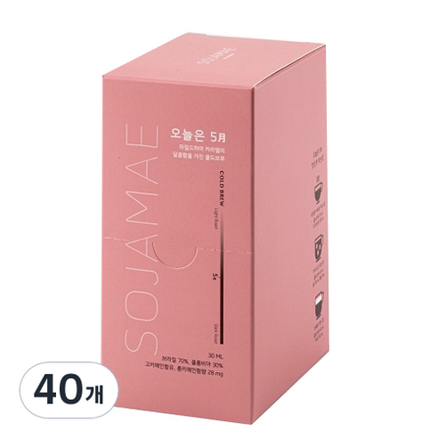 소자매커피 오늘은 5월 콜드브루 파우치, 30ml, 10개입, 4개