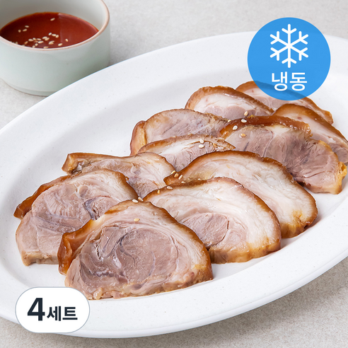 복선당 토자연 족발 슬라이스 300g + 새우맛양념 15g (냉동), 315g, 4세트