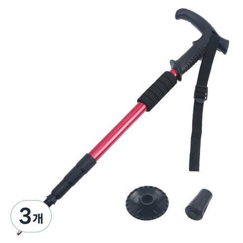 아이앤지마켓 내몸과 함께 아웃도어 지팡이 등산 스틱, 상품3, 3개