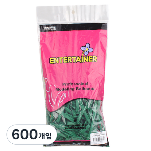 파티쇼 네오룬즈 260N 요술풍선, 스탠다드 그린, 6개