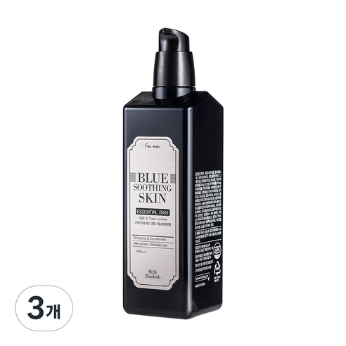 밀크바오밥 포맨 블루 수딩 스킨, 200ml, 3개