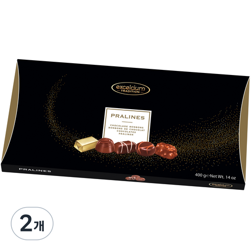 햄렛 프랄린 본본스 디 초콜릿 블랙, 400g, 2개